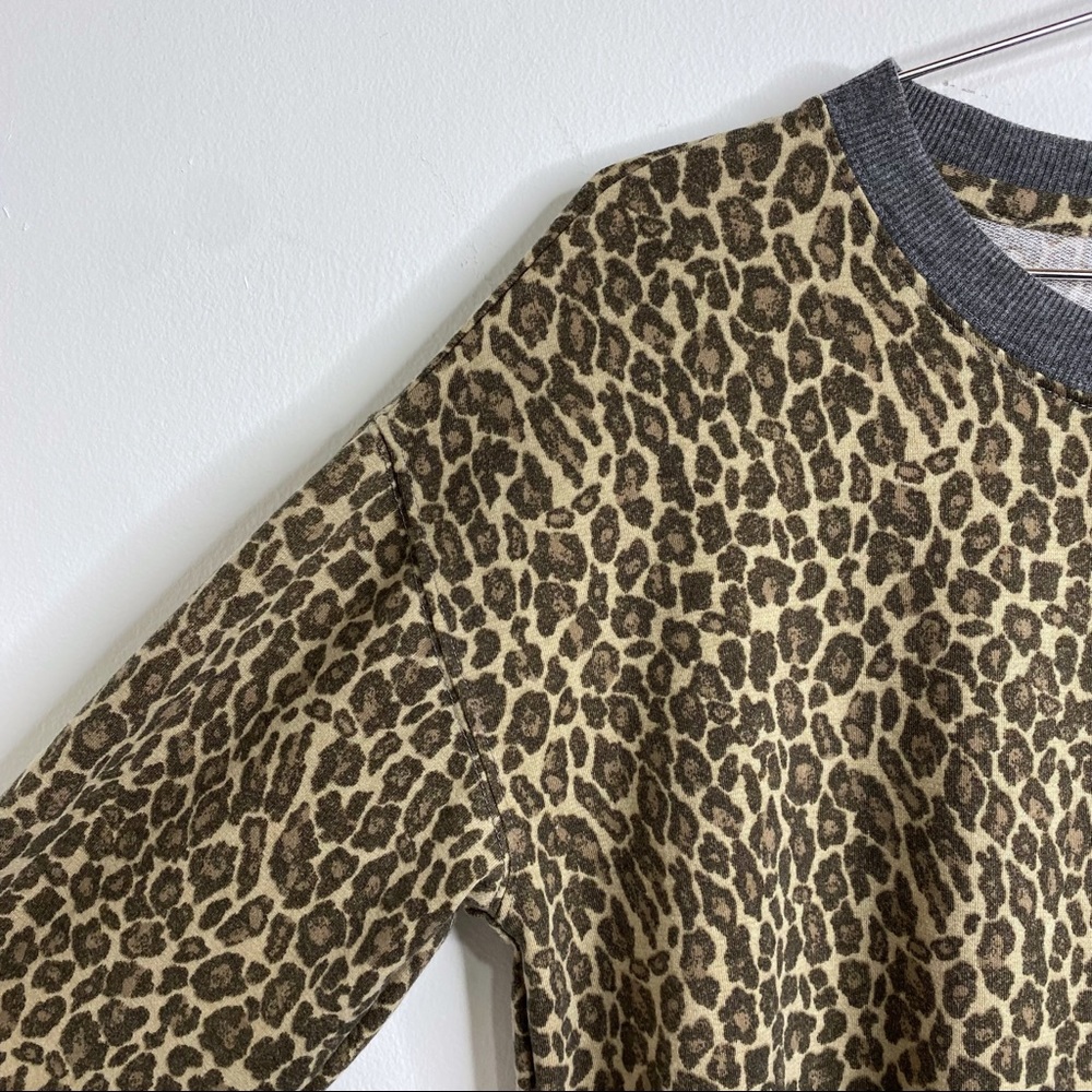 Splendid Gray And Leopard Print Matching 2pc. Jog… - image 4